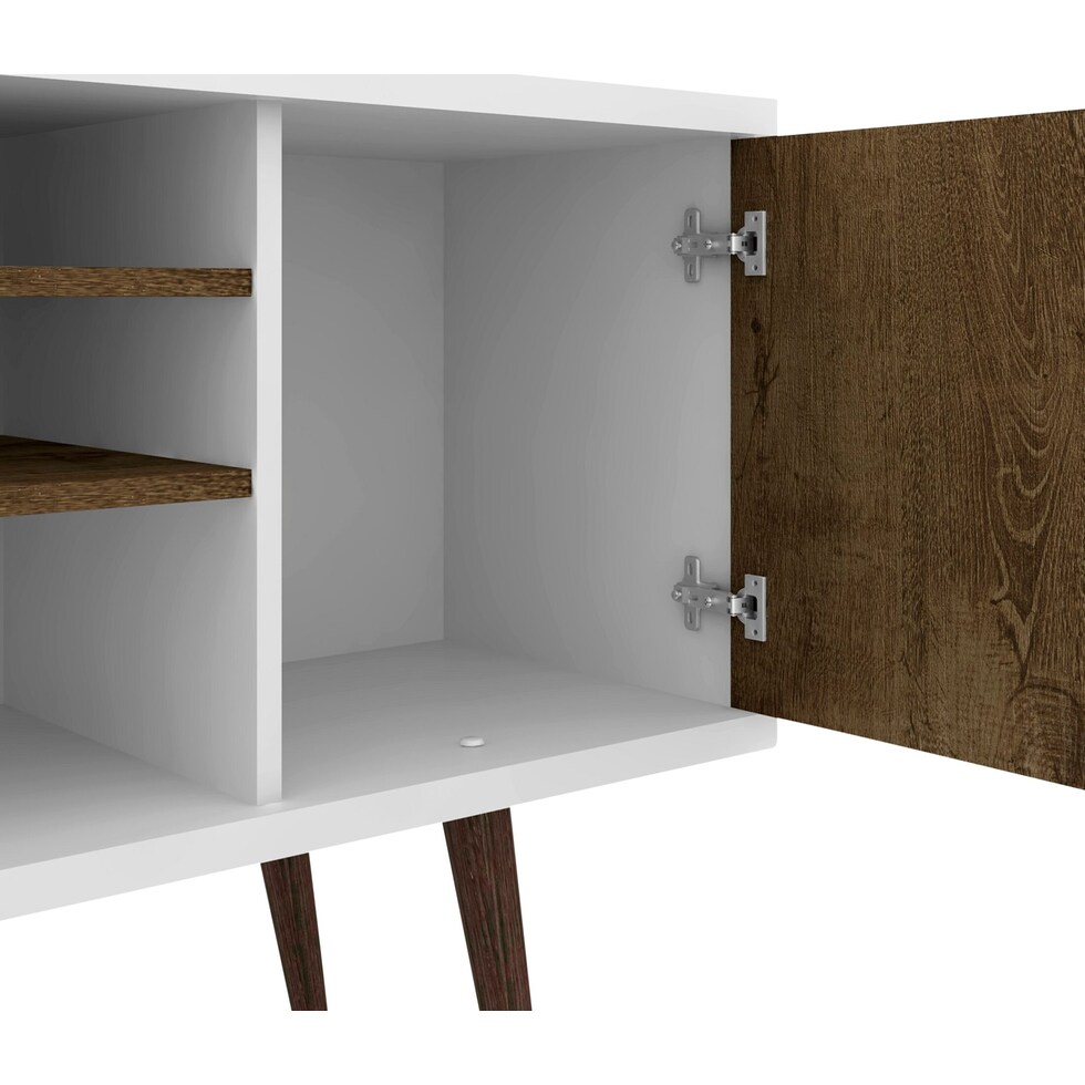 webb white tv stand   
