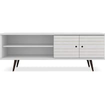 webb white tv stand   