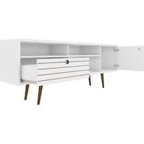 webb white tv stand   