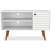 webb white tv stand   
