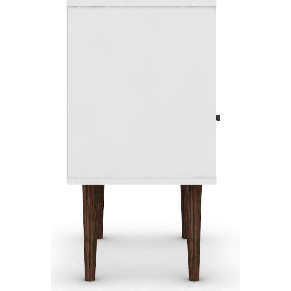 webb white yellow nightstand   