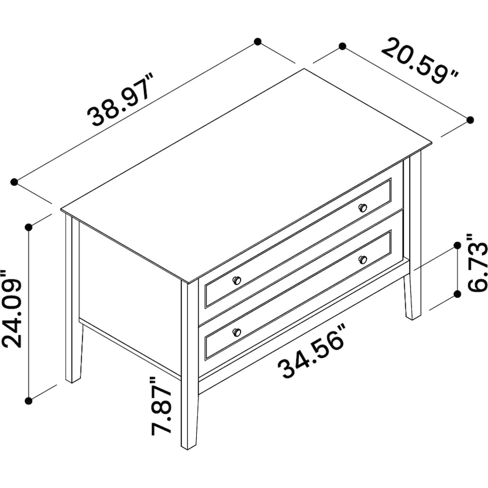 wedelia dimension schematic   