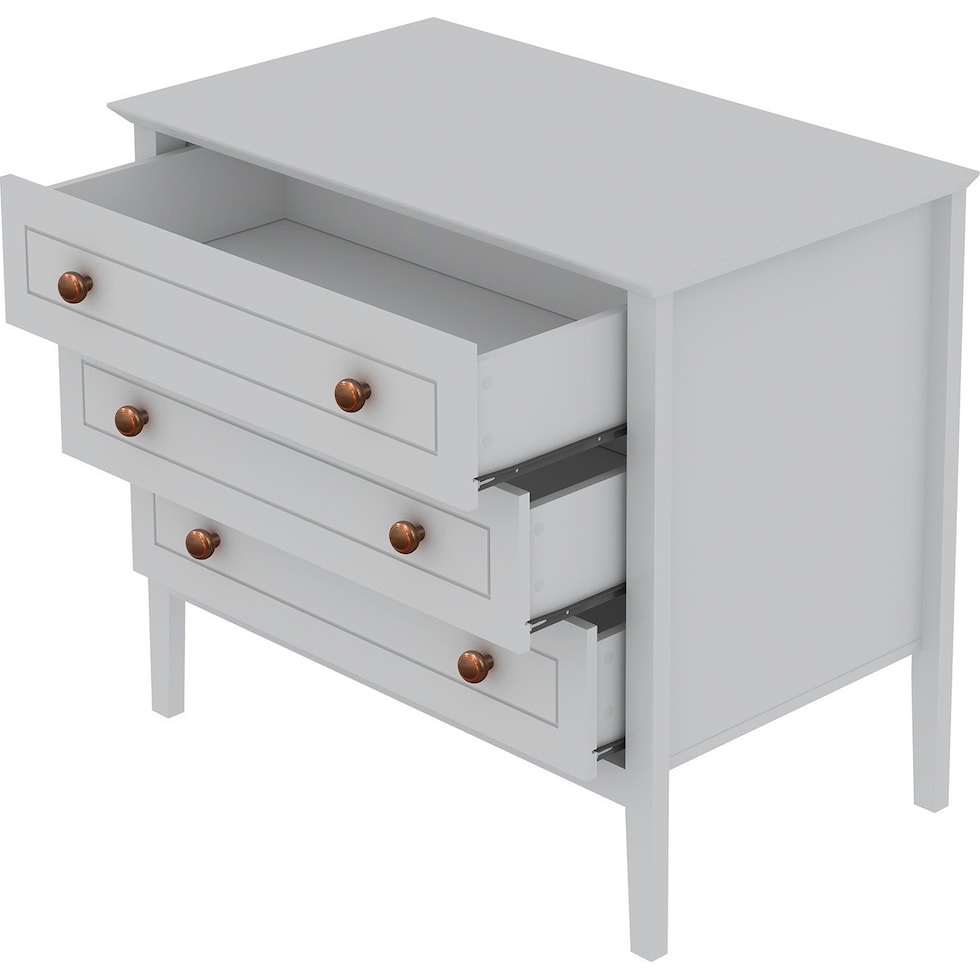 wedelia white dresser   