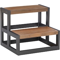 wellgate gray bed steps   