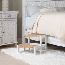 wellgate white bed steps   