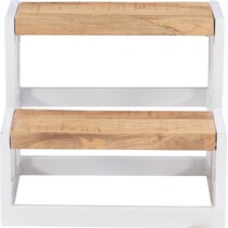 wellgate white bed steps   