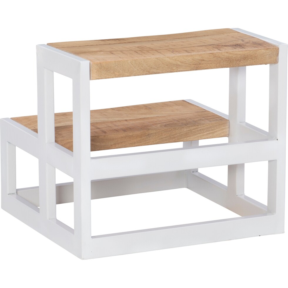 wellgate white bed steps   