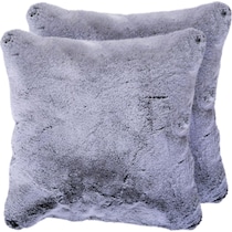 wellington gray  pc accent pillows   