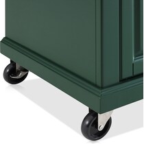 wendy green kitchen island   