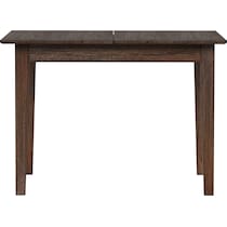 werner dark brown dining table   