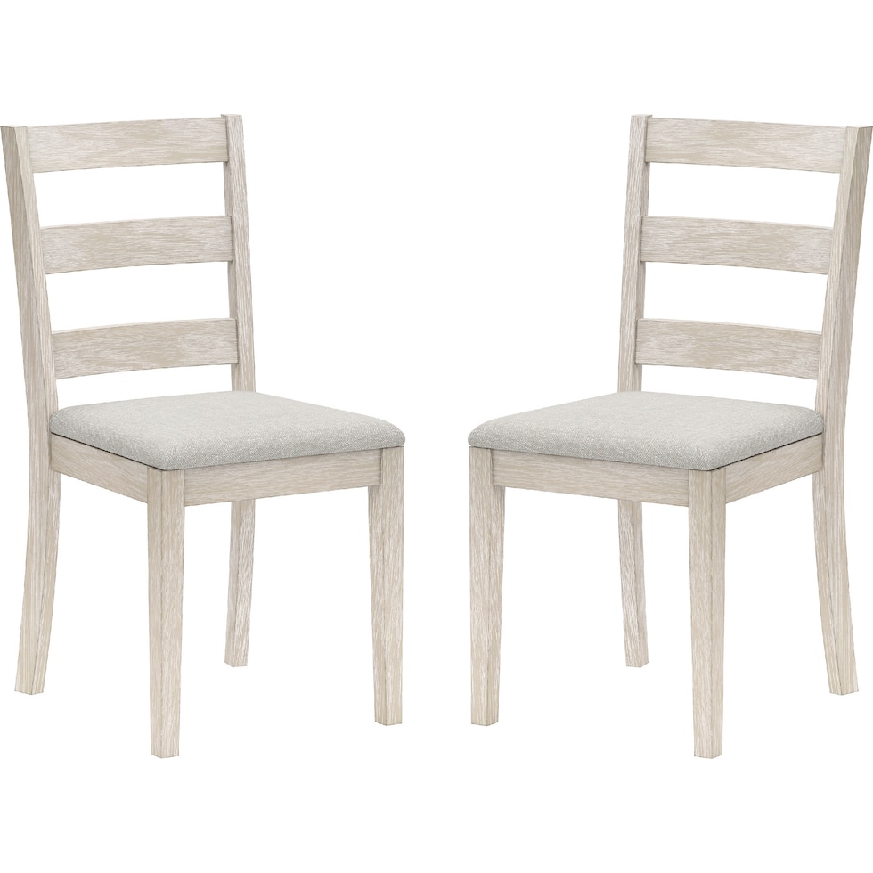 werner white dining chair   