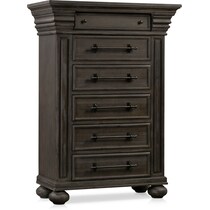 wesley dark brown chest   