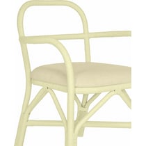 westerly white outdoor dining chair   