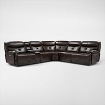 westgate dark brown sectional web   