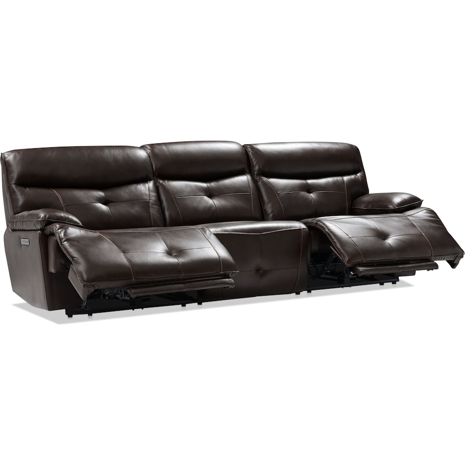 westgate dark brown sofa   