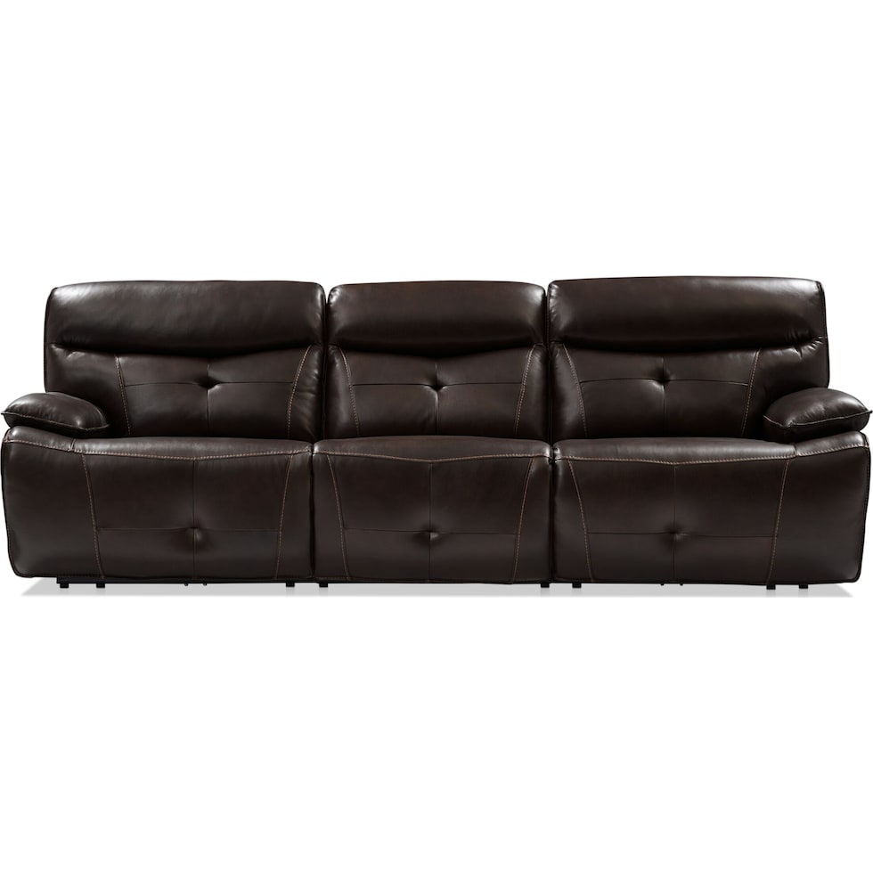 westgate dark brown sofa   