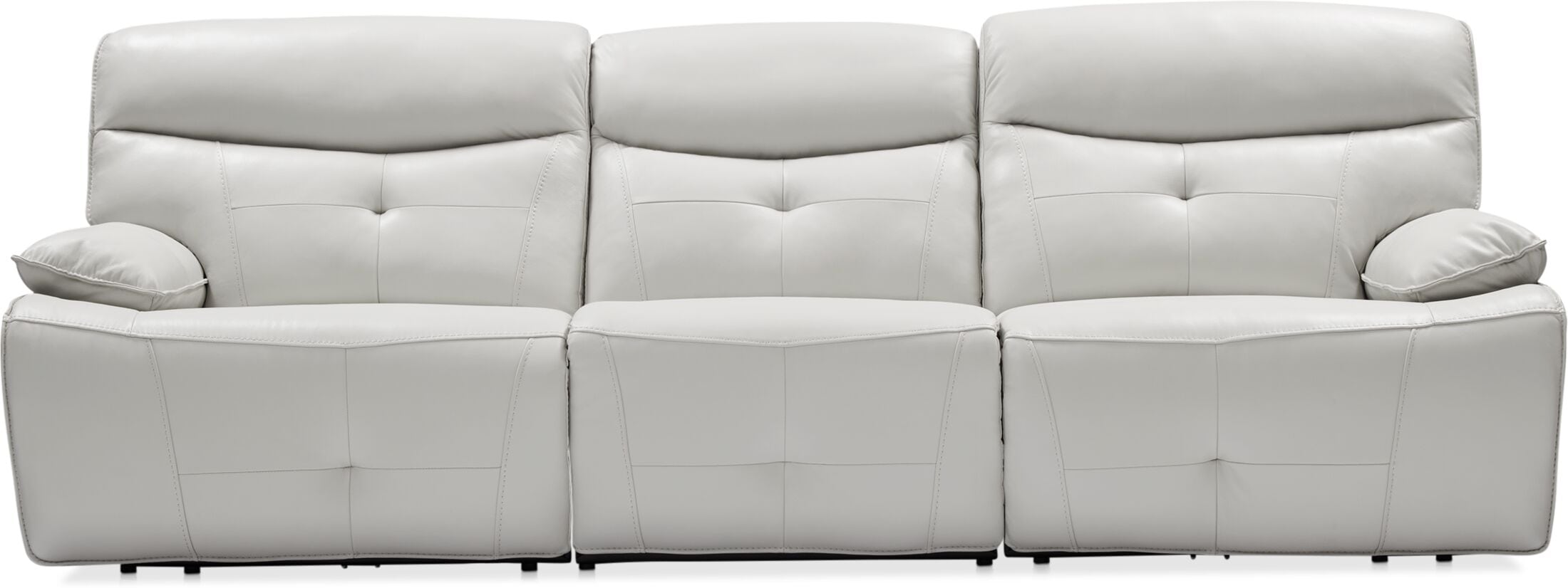 Messina leather best sale power reclining sofa