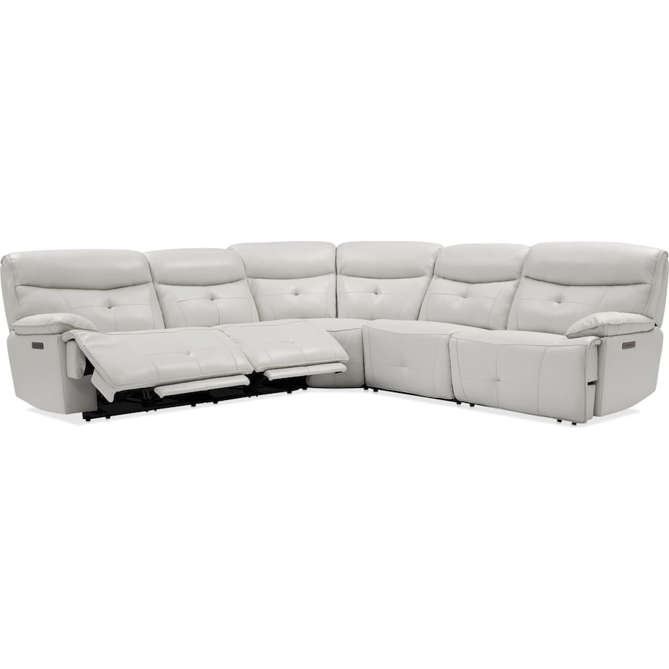 Westgate DualPower Reclining Sectional Value City Furniture