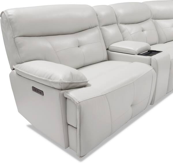 Westgate DualPower Reclining Sectional Value City Furniture