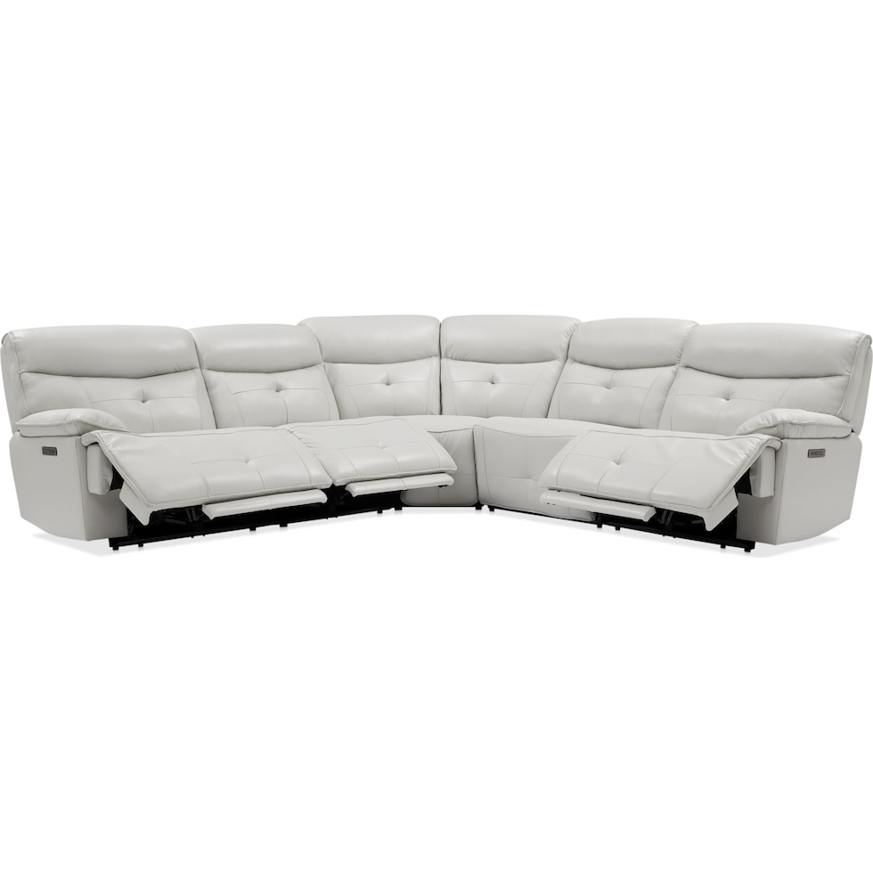 westgate gray sectional   