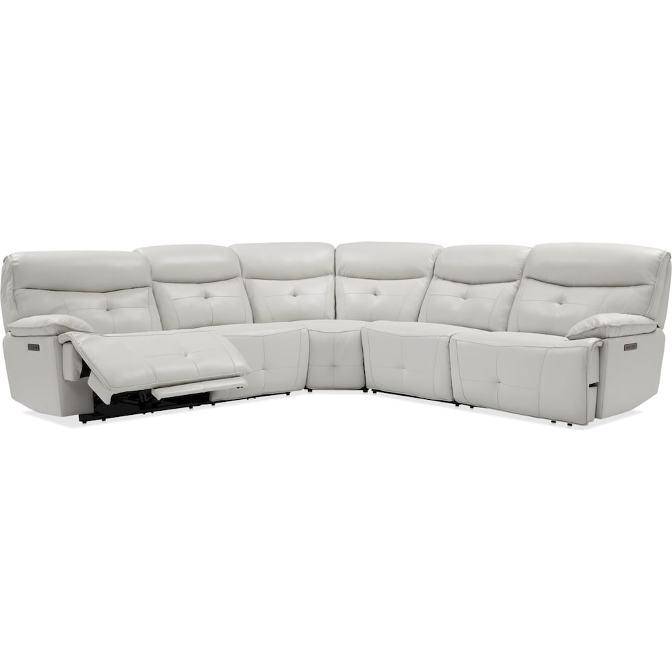 westgate gray sectional   