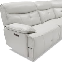 westgate gray sectional   