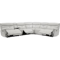 westgate gray sectional   