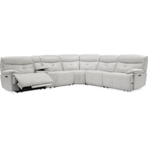 westgate gray sectional   