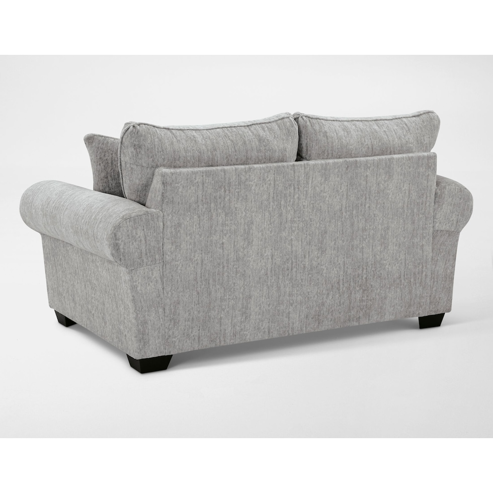 westin lake gray loveseat   