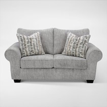 westin lake gray loveseat   