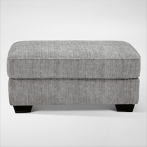 westin lake gray ottoman   