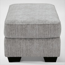 westin lake gray ottoman   