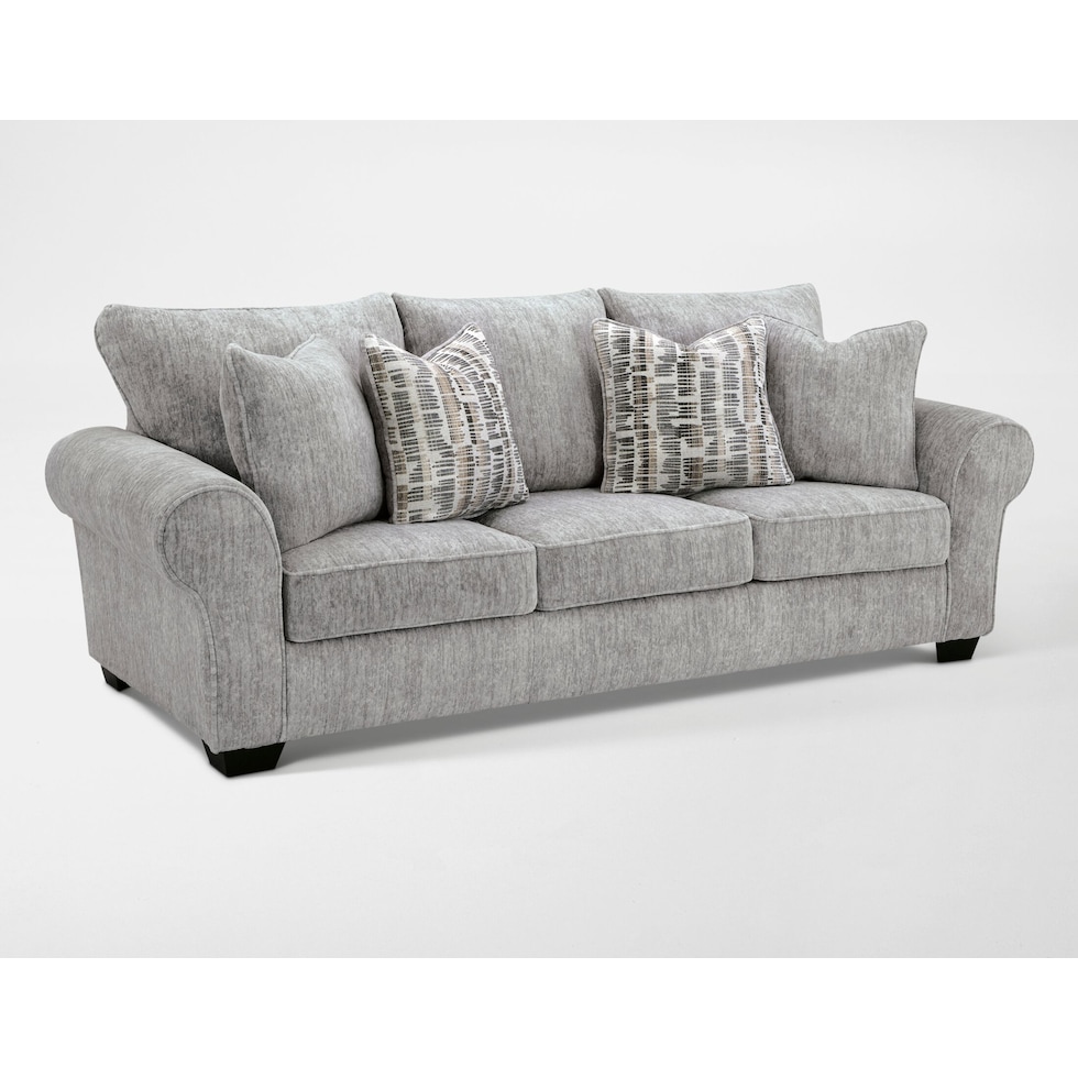 westin lake gray sofa   