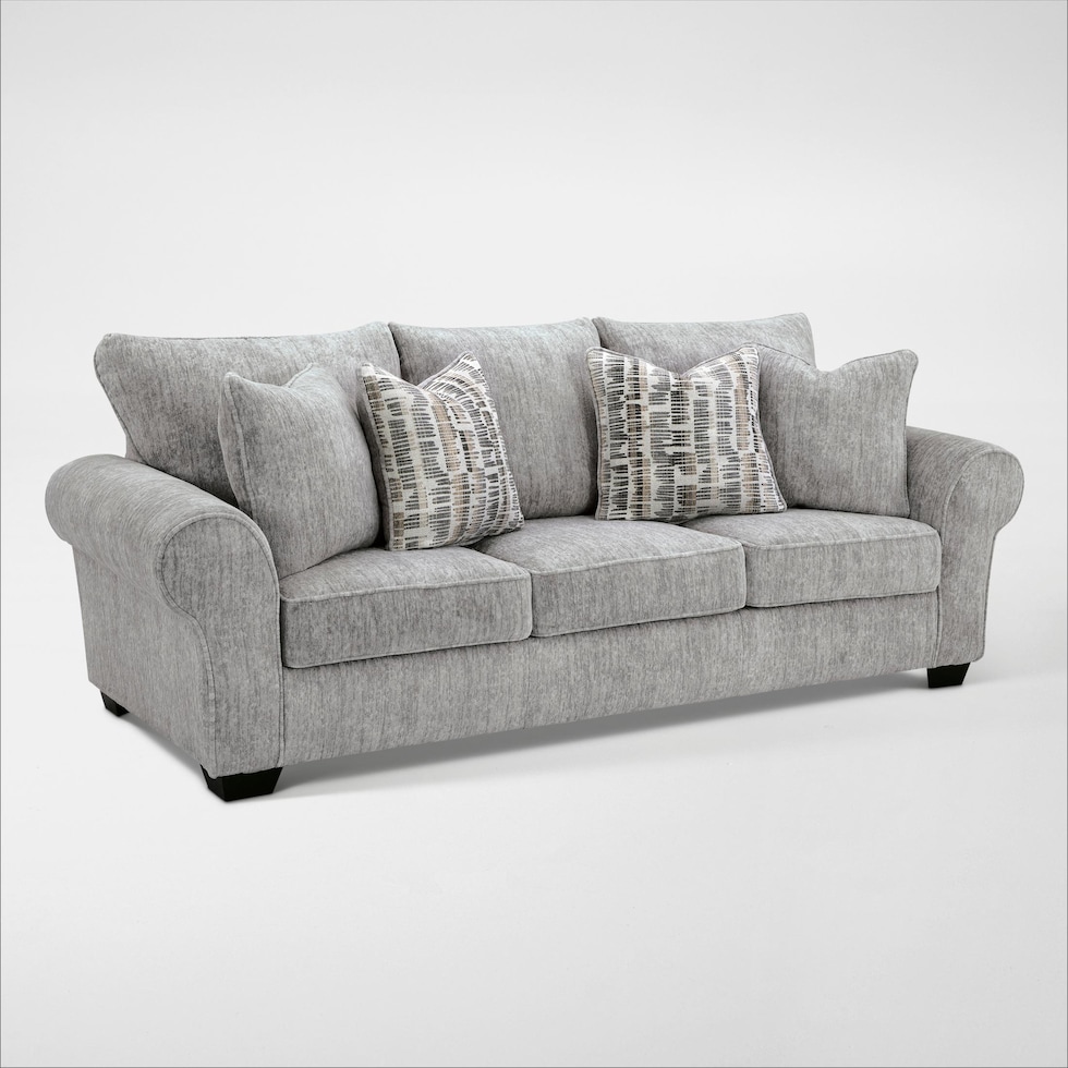westin lake gray sofa   