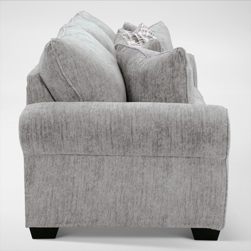 westin lake gray sofa   