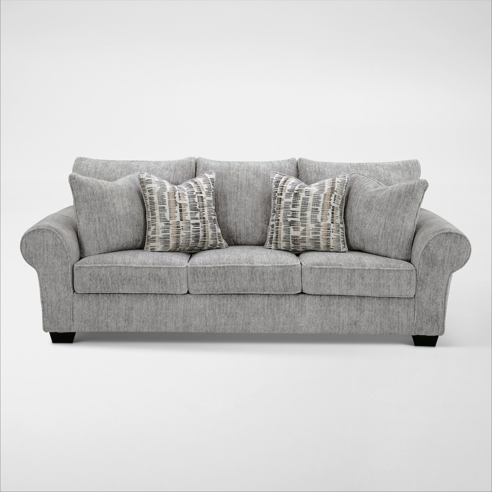 westin lake gray sofa   