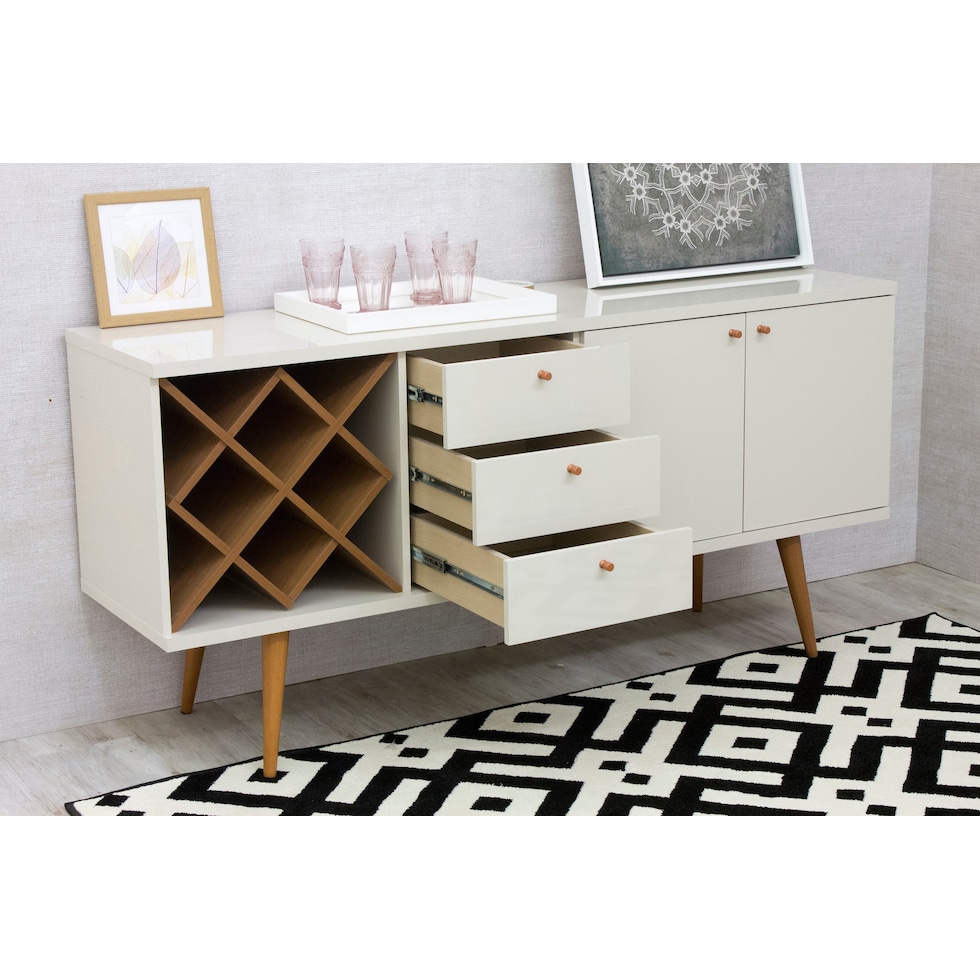 westin white dresser   