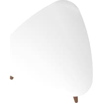 westin white end table   