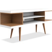 westin white maple tv stand   