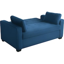 westly blue sofa bed   