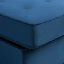 westly blue sofa bed   