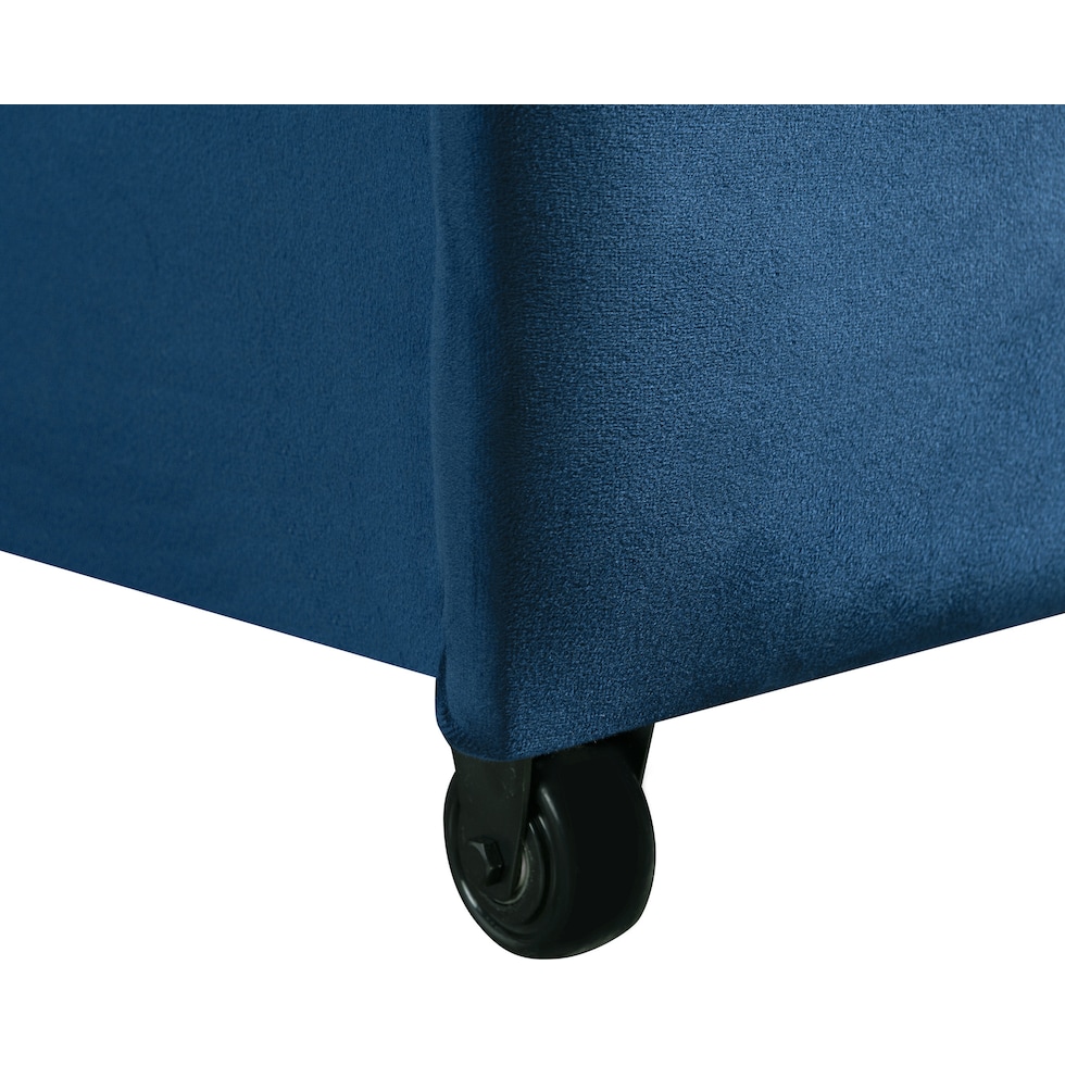 westly blue sofa bed   