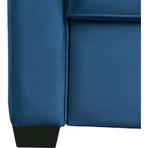 westly blue sofa bed   