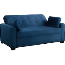 westly blue sofa bed   