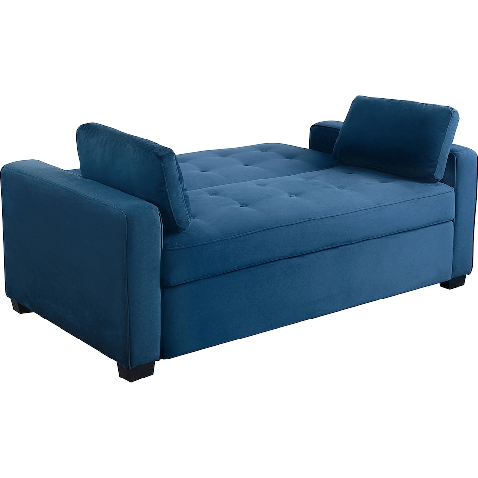 westly blue sofa bed   