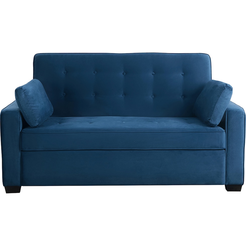 westly blue sofa bed   