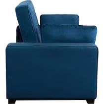westly blue sofa bed   