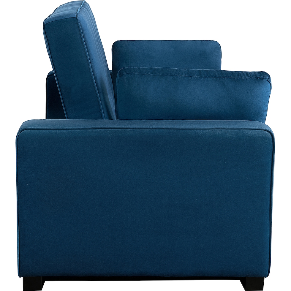 westly blue sofa bed   