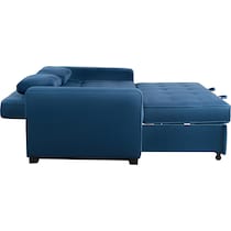 westly blue sofa bed   