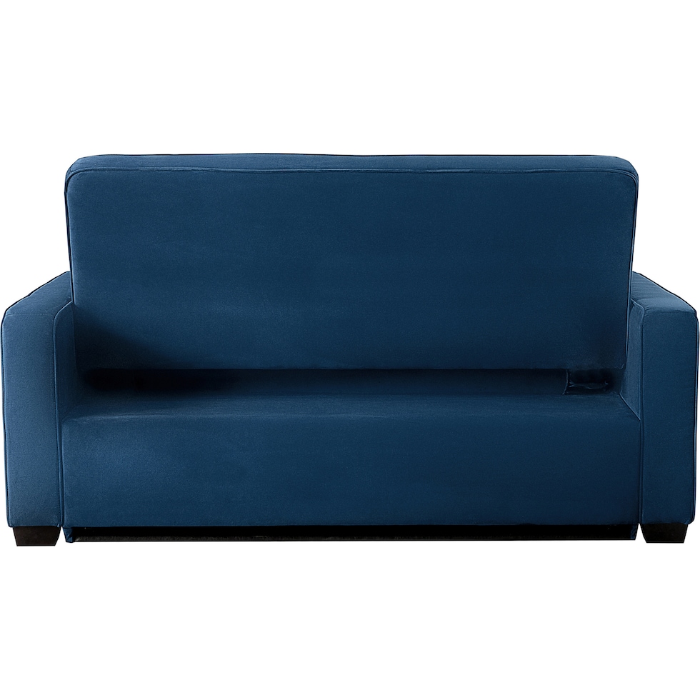 westly blue sofa bed   